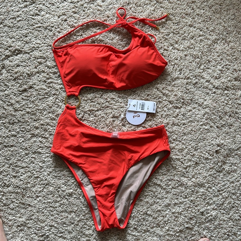 PQ Swim Pan Oliver One Piece Swimsuit Sz L NWT - Picture 4 of 5